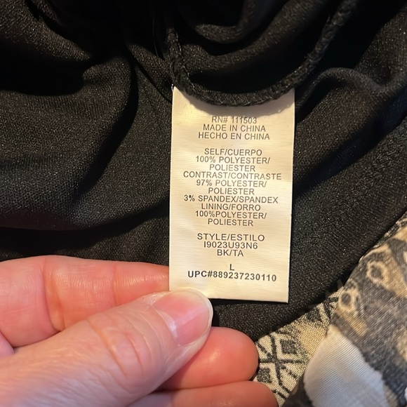 NWT Lily Rose Spaghetti Strap Maxi Dress With Built In Breast Pads T20* - Picture 4 of 4